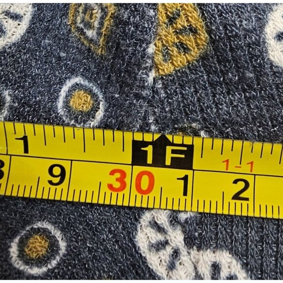 Free People Womens L Home Alone Floral Waffle Knit Long John Jumpsuit Pajamas - Picture 11 of 16